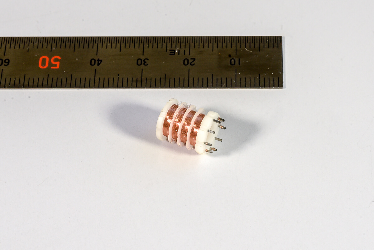 High-density winding for each section