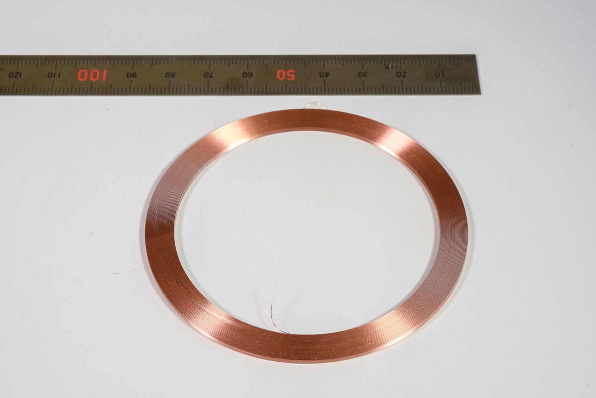 Circular coil with air core coils