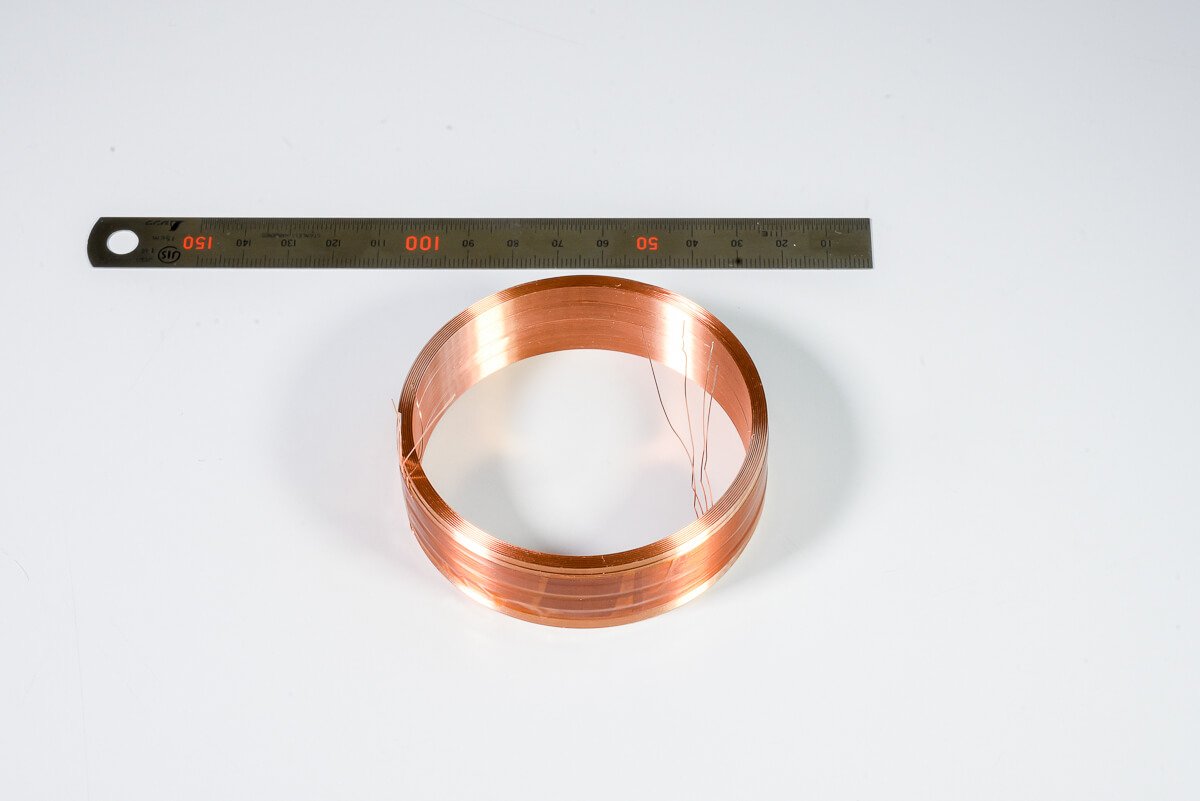 Circular coil with air core coils