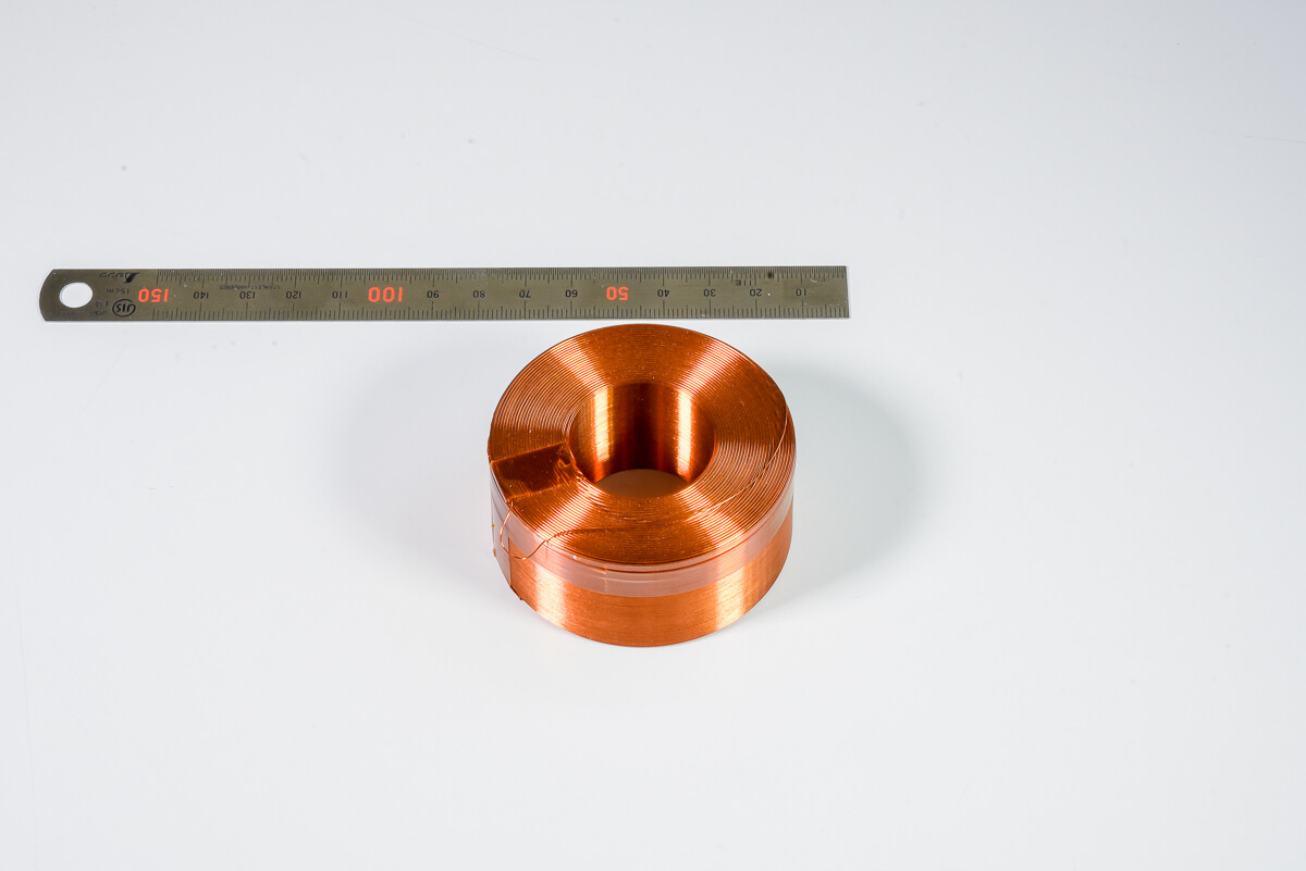 Circular coil with air core coils