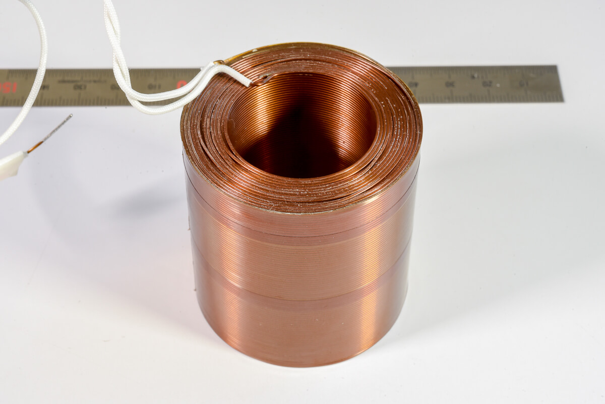 Circular coil with air core coils