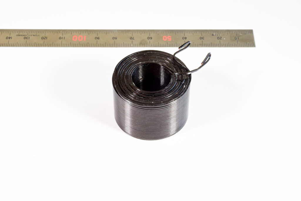Circular coil with air core coils