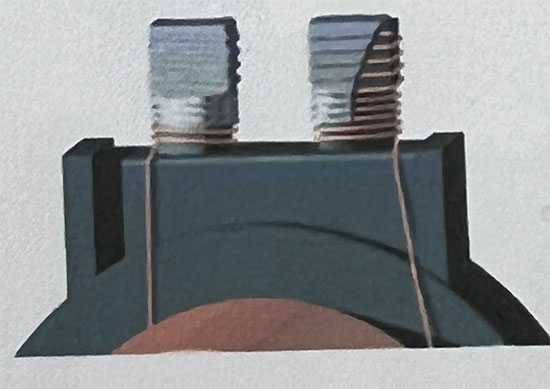 Preconception 9:Square pins are best as binding pins for coils!
